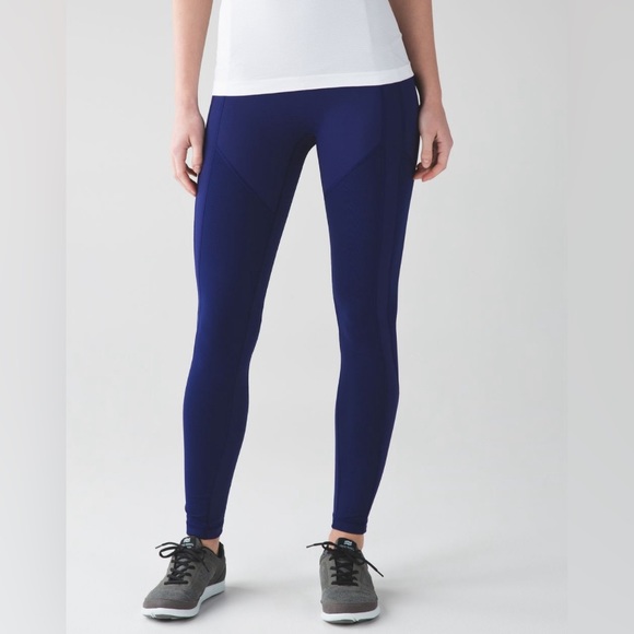 Lululemon all the right places leggings in hero blue size 6 - Picture 5 of 10